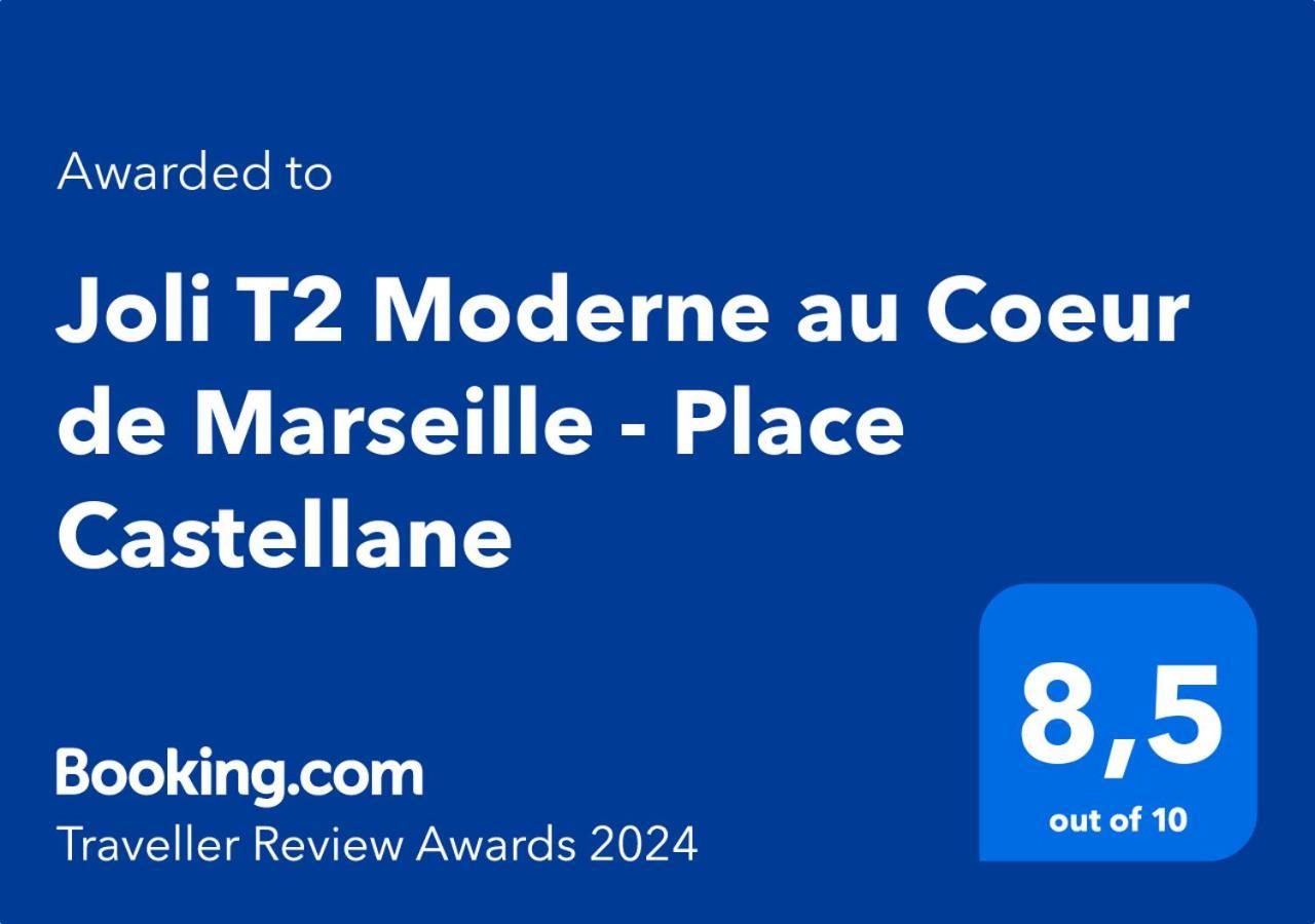 Joli T2 Moderne Au Coeur De Marseille - Place Castellane Exterior photo